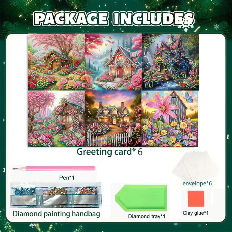 DIY Diamond Painting Geburtstagskarte