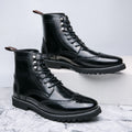 Schnürstiefel in Wadenhöhe – Bild 1 | LuxeStyle