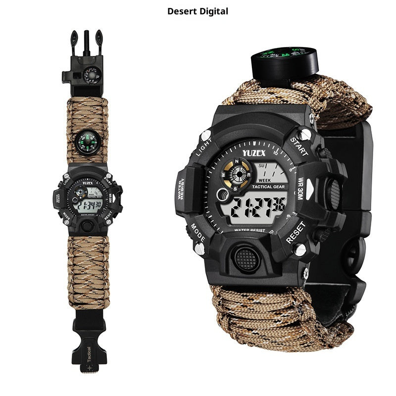 Multifunktionale Outdoor-Survival-Uhr – Ansicht 5