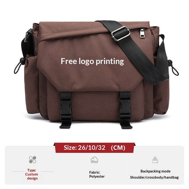 Herren-Crossbody Tasche aus Polyamid – Bild 4 | LuxeStyle