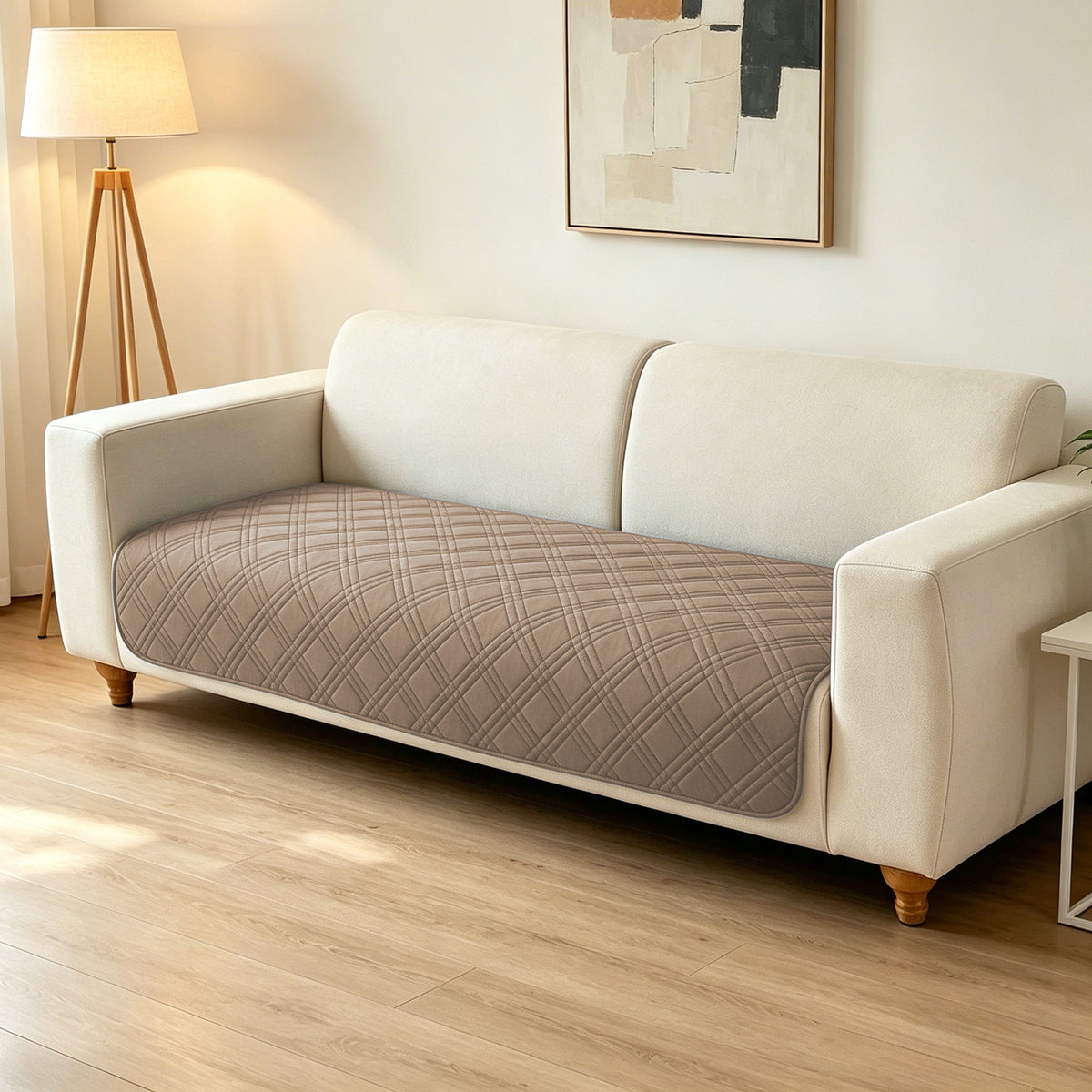 Sitzauflage mit Rutschschutz aus Polyester – Bild 4 | LuxeStyle