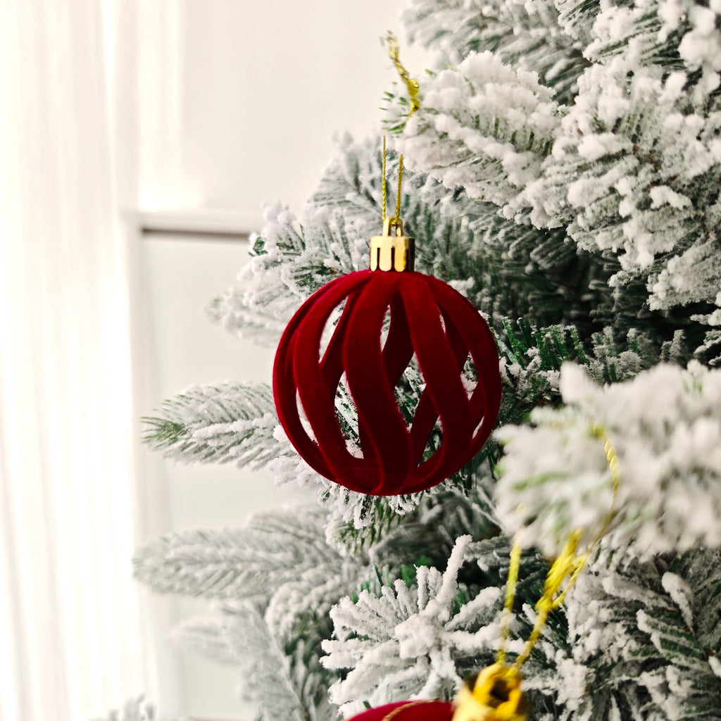 30er-Set Weihnachtskugeln, 6 cm – Bild 3 | LuxeStyle