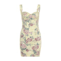 Retro Minikleid mit Print