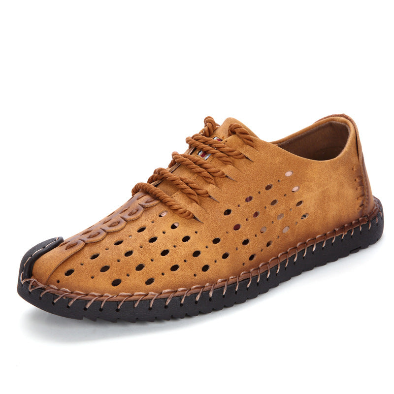 Atmungsaktive Loafer mit Handnaht – Bild 3 | LuxeStyle