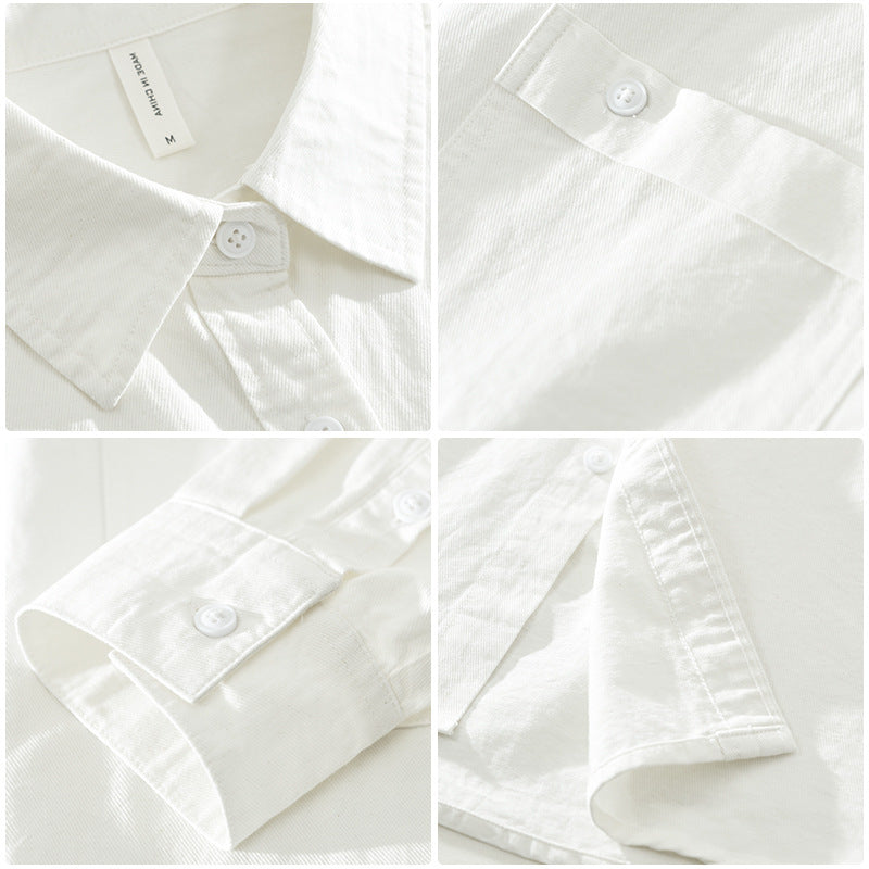 Herren-Langarmshirt im japanischen Stil – Bild 5 | LuxeStyle