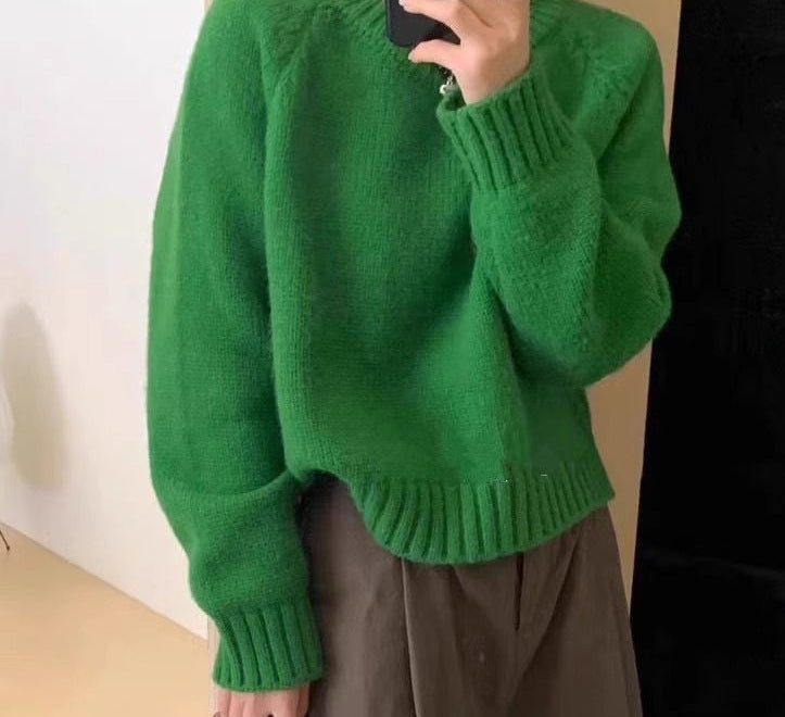 Damen Pullover mit Rundhals und langen Ärmeln – Ansicht 3