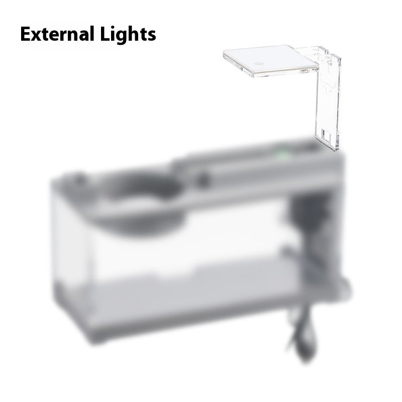 Kleiner Aquarium-Filter mit Wasserpumpe