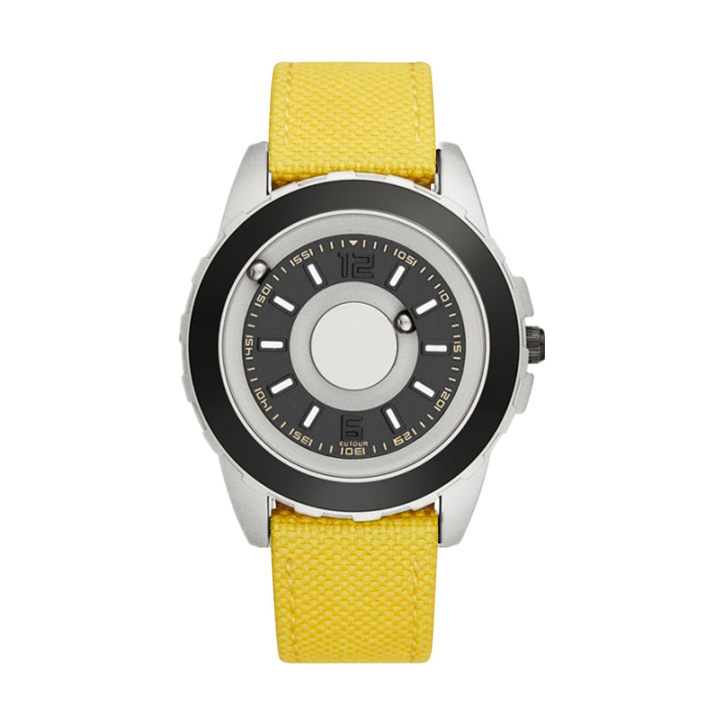 Quarzuhr mit Textilarmband – Bild 3 | LuxeStyle