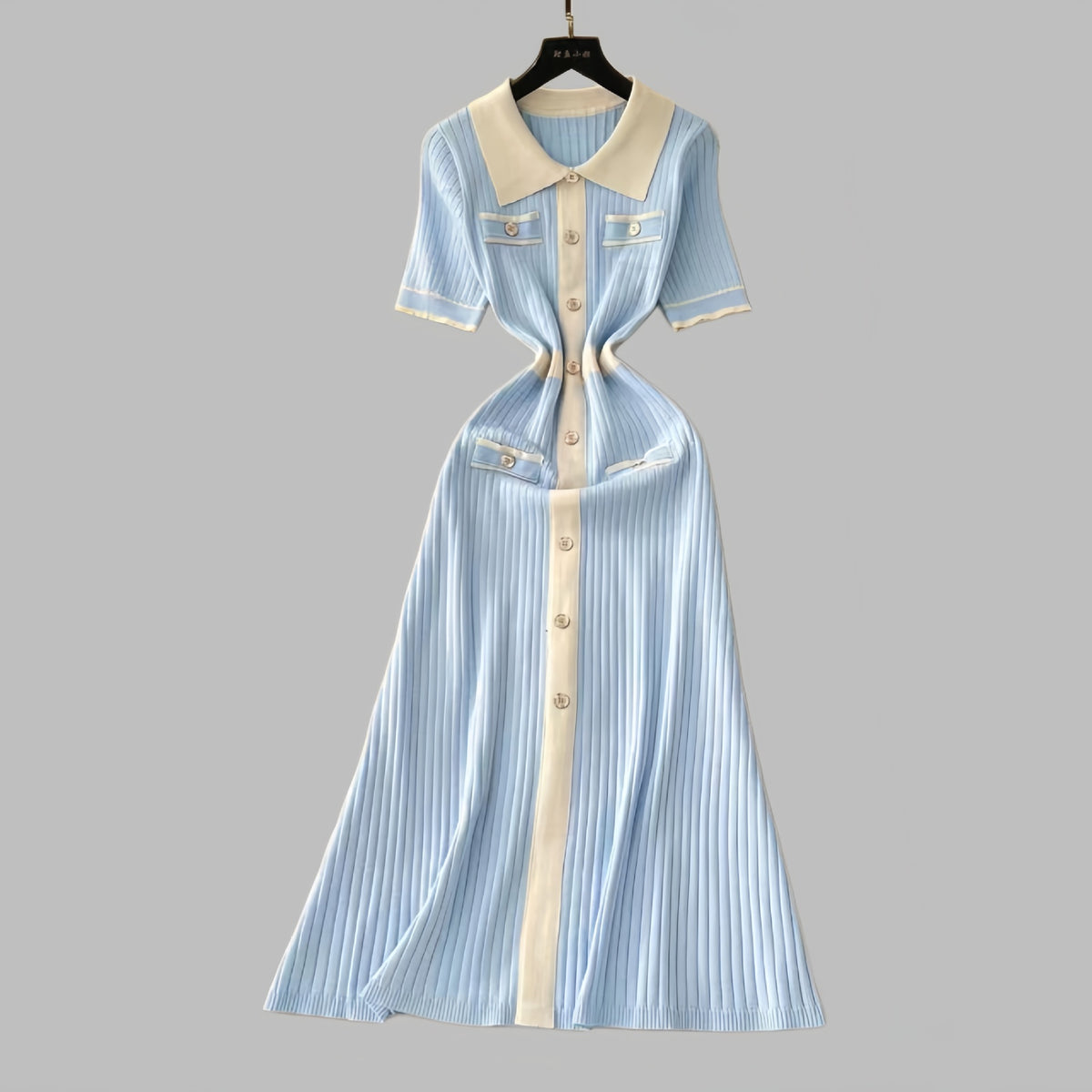 Elegantes Freizeitkleid für Damen – Bild 5 | LuxeStyle