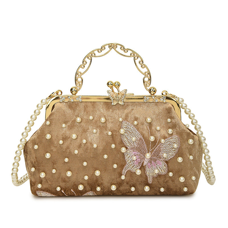Vintage Abendtasche mit Perlen – Bild 3 | LuxeStyle