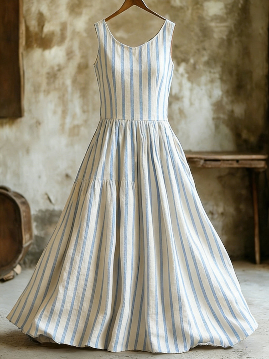 Oberkörper-Kleid mit Stern- und Mondmuster – Bild 10 | LuxeStyle