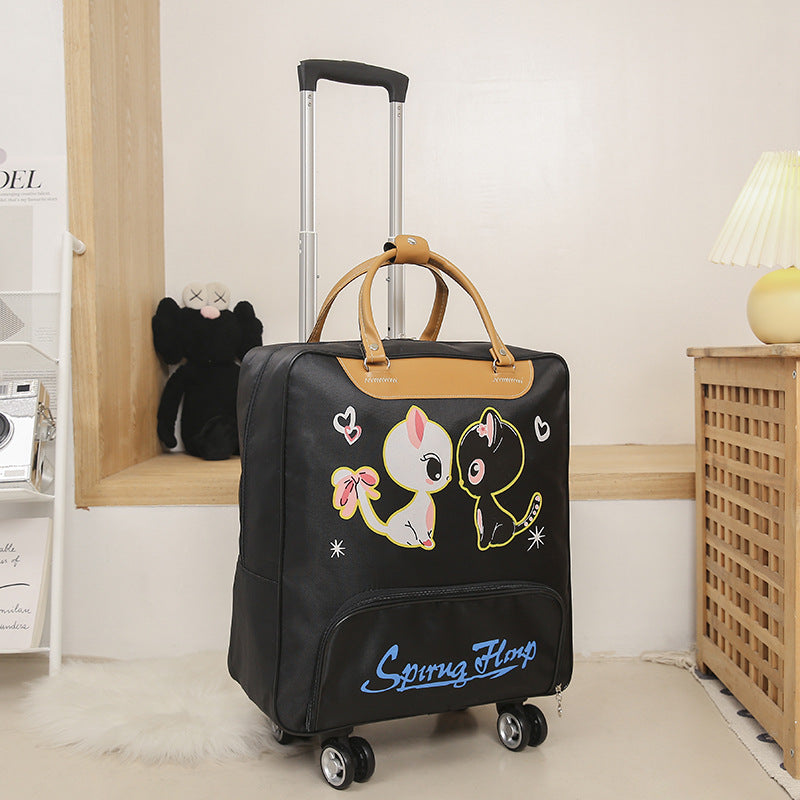 Trolley Bag Double Cats