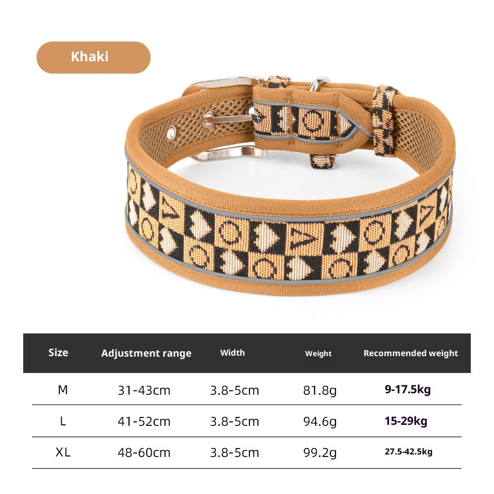 Atmungsaktiver Hundehalsband