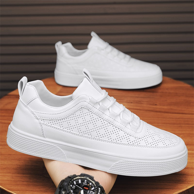 Schlichte weisse Sneaker mit dickem Boden – Bild 16 | LuxeStyle