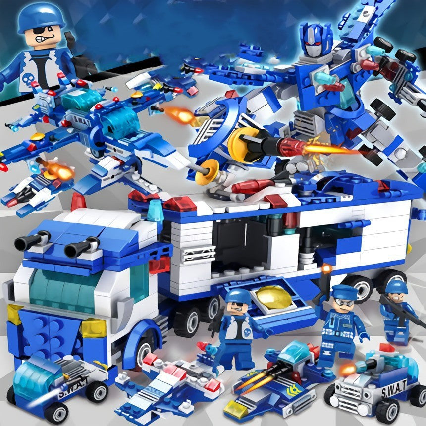 Militär Puzzle Bausteine (800+ Teile) – Bild 2 | LuxeStyle