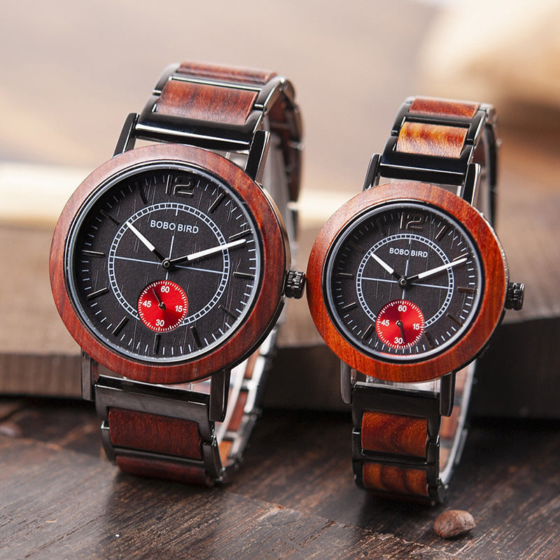 Holz-Uhr Männer R12/R13 43,7 mm – Bild 3 | LuxeStyle