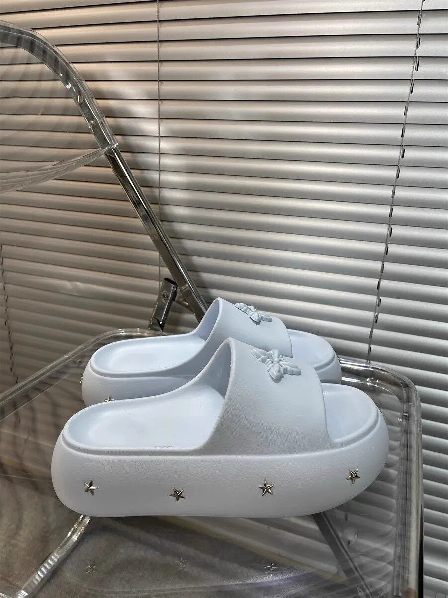 Plateau-Slipper für Damen