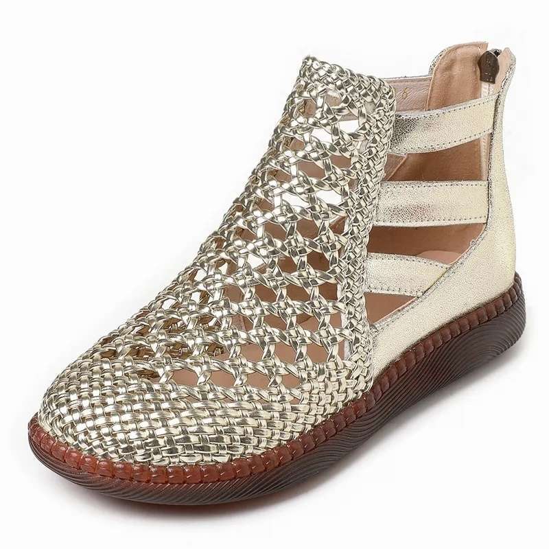 Goldene Mutter-Sandalen – Bild 4 | LuxeStyle