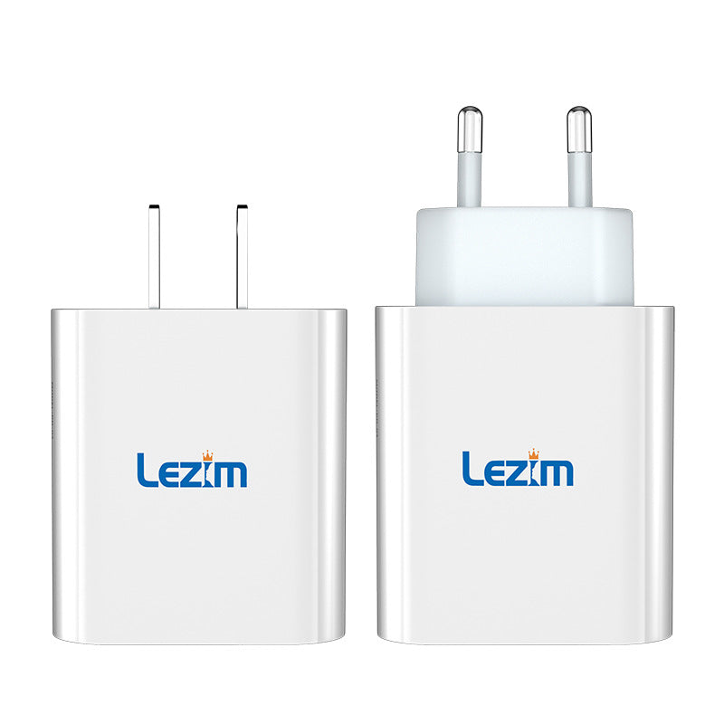 Dual-Port USB-C Schnellladeadapter 20W