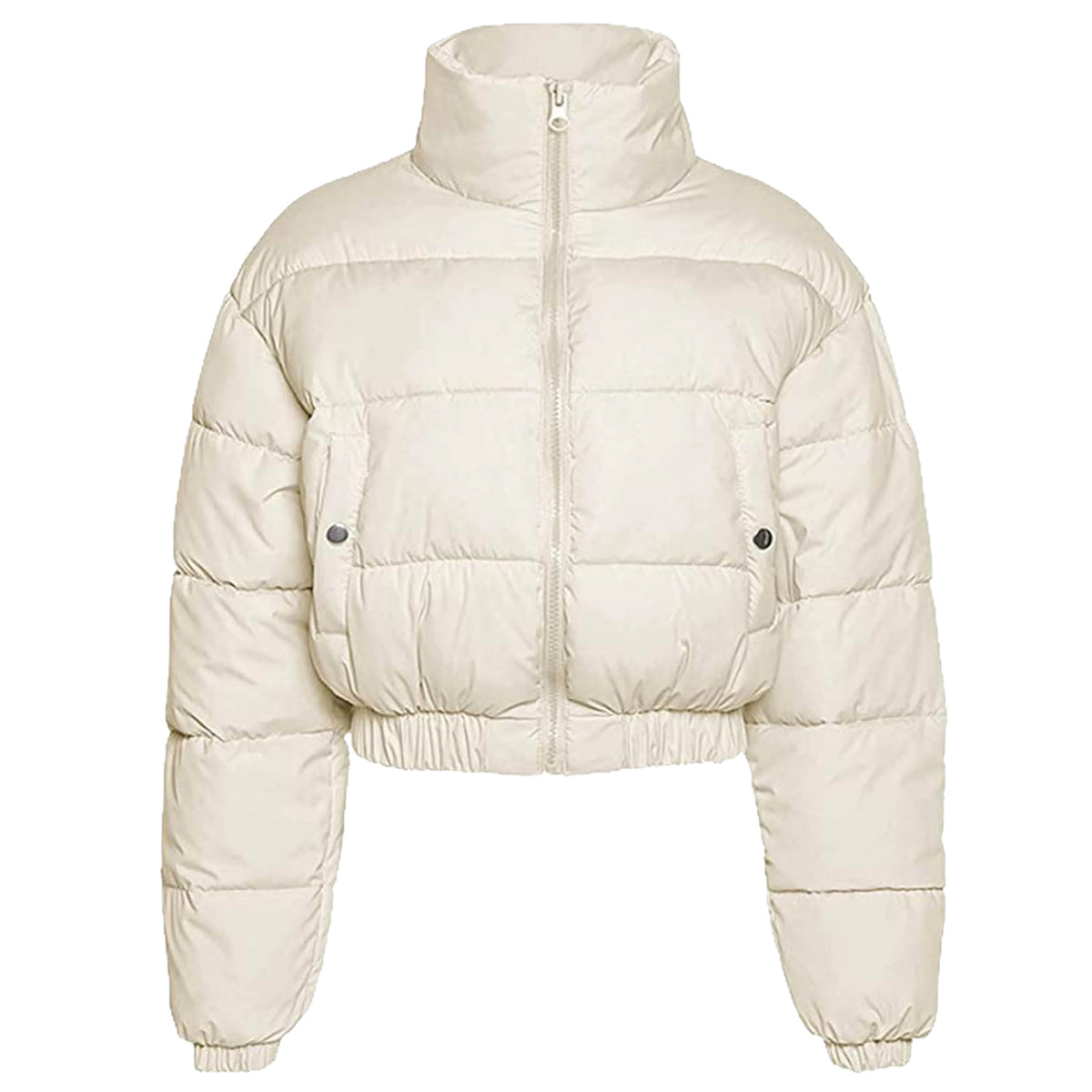 Freizeitschichtjacke in Pink, Schwarz, Off-White – Bild 4 | LuxeStyle
