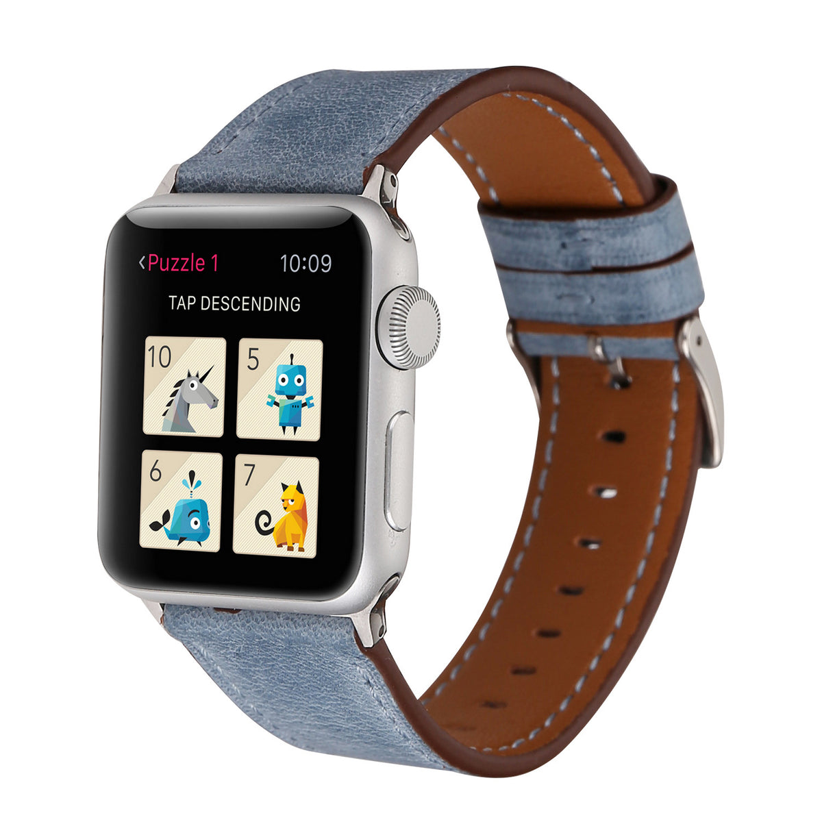Lederarmband mit Faltschliesse