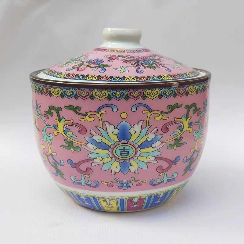 Keramik Suppenschale mit Emaille-Glasur – Bild 4 | LuxeStyle