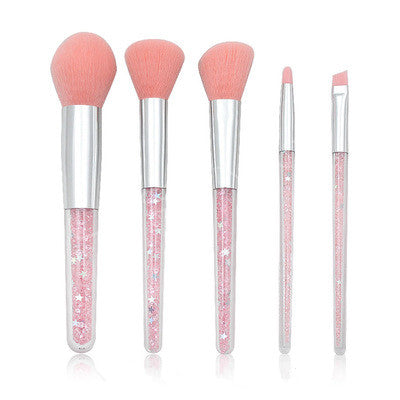 5 Transparenz-Hand-Makeup-Bürsten – Bild 2 | LuxeStyle