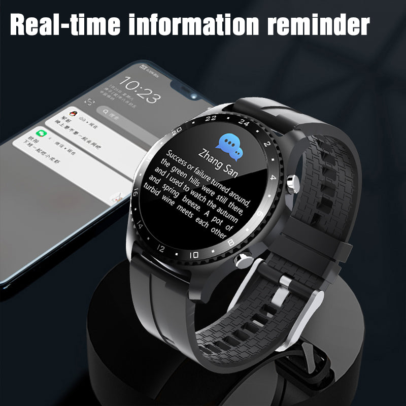 Smartwatch mit Bluetooth-Telefonie & Temperaturmessung