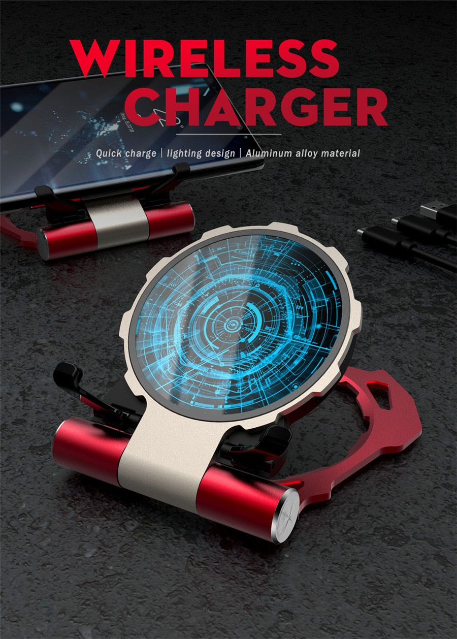 Iron Man QI Wireless Charger Stand