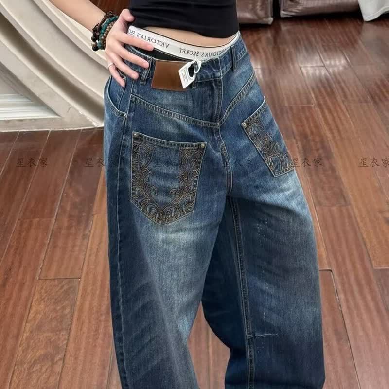 Retro-Hose straight-leg