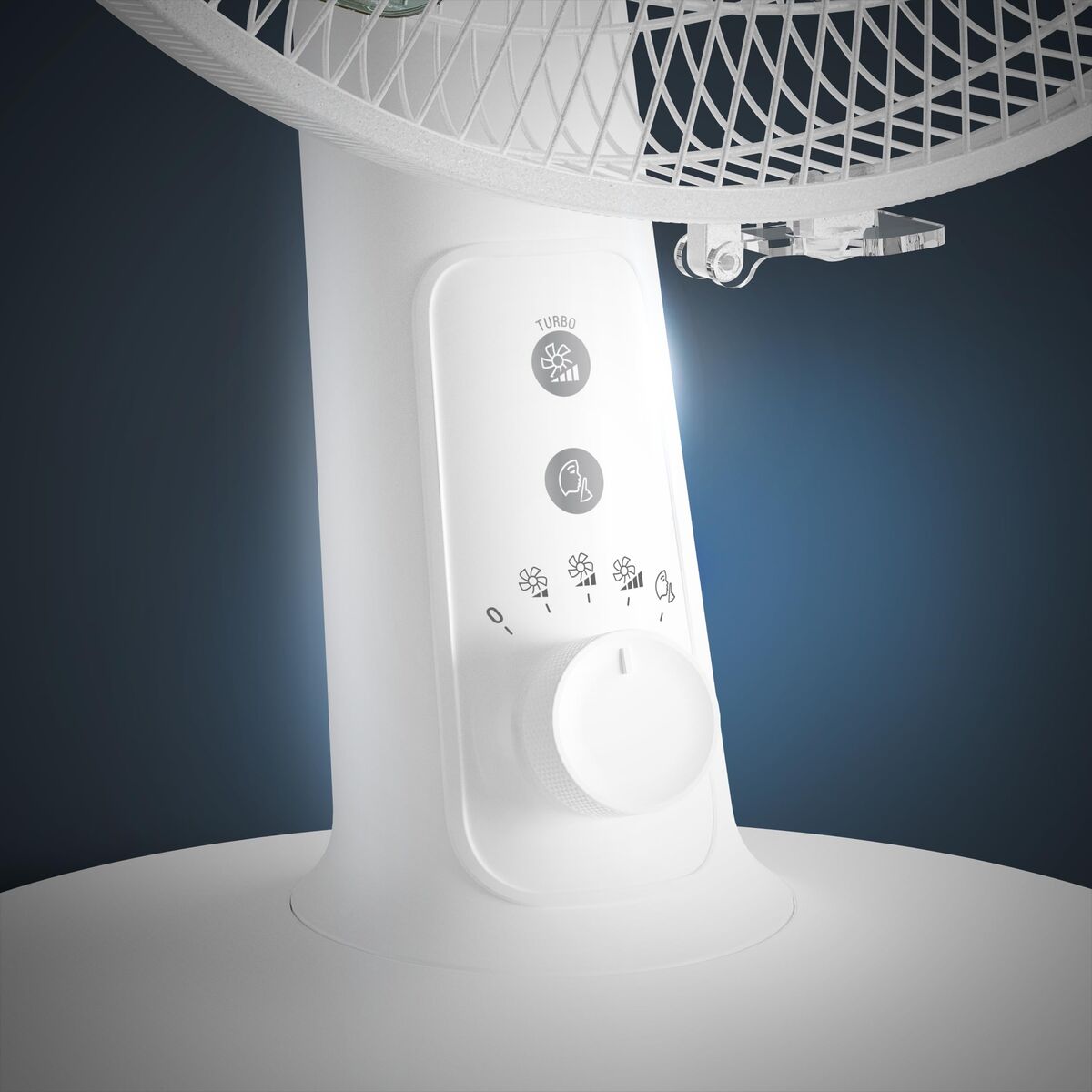 Tischventilator Rowenta VU2740 Weiss 50 W