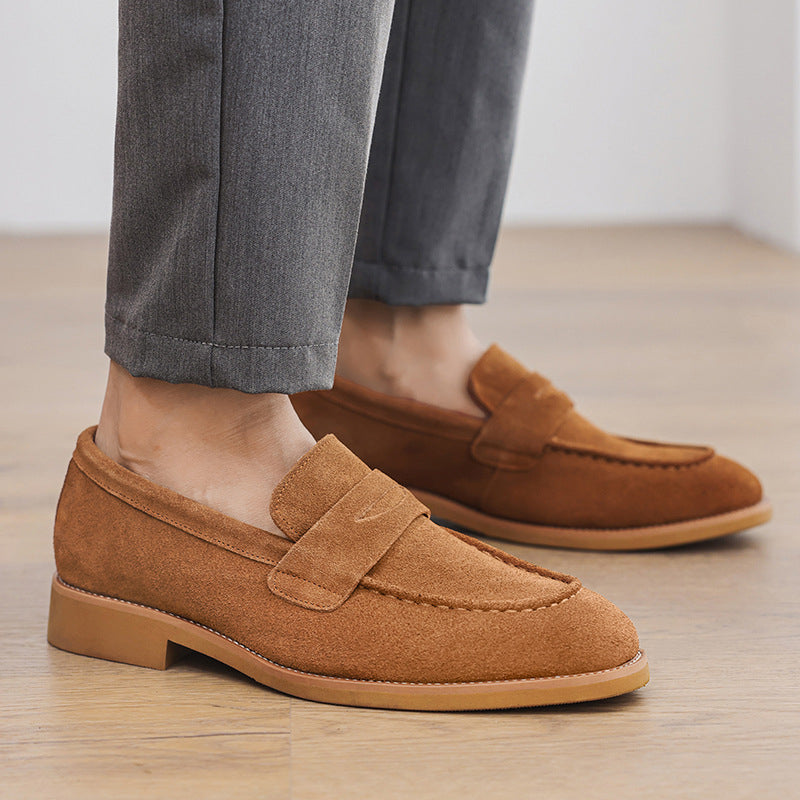 Business-Casual Leder Slipper für Herren
