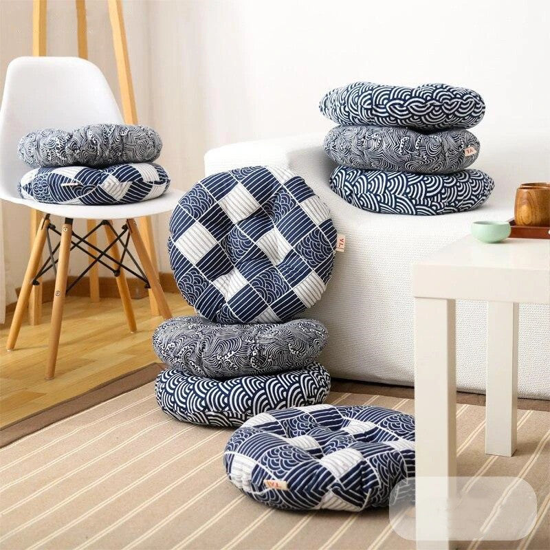 Rundes Tatami-Sitzkissen – Bild 4 | LuxeStyle