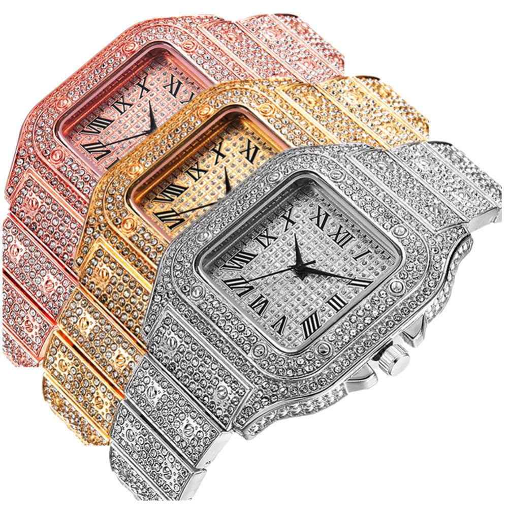 Quarzuhr-Set mit römischen Ziffern · 3 Stück – Bild 2 | LuxeStyle