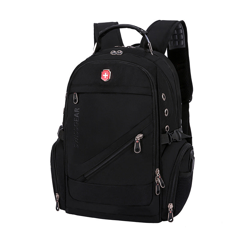 Grosses Outdoor-Reise-Nylon-Rucksack, wasserdicht – Bild 3 | LuxeStyle