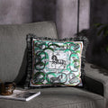 Fransen-Kissen mit doppelseitigem Print | LuxeStyle