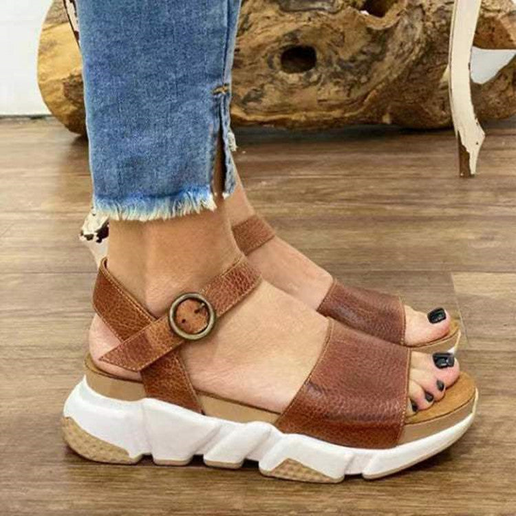 Sandalen mit Leopardenmuster – Bild 2 | LuxeStyle