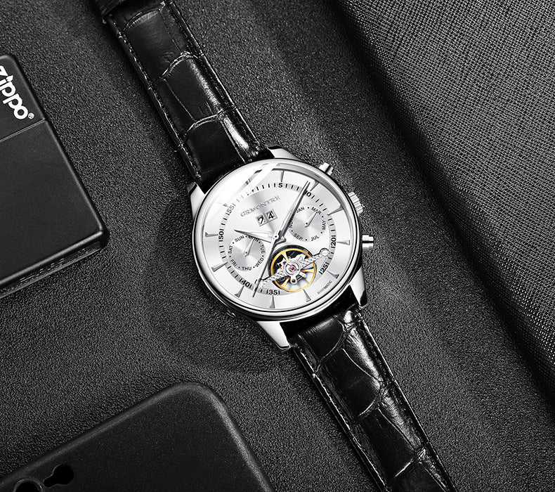 GRMONTRE Mechanische Automatikuhr für Herren – Bild 12 | LuxeStyle