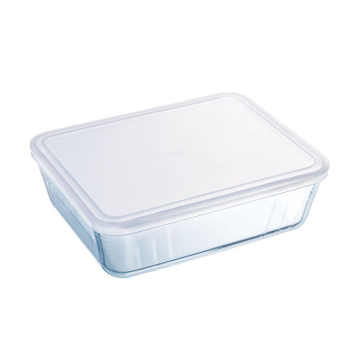 Lebensmittelbehälter Pyrex Weiss Durchsichtig rechteckig 1,5 L