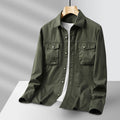 Herren-Arbeitsjacke mit Unifarbe – Bild 10 | LuxeStyle