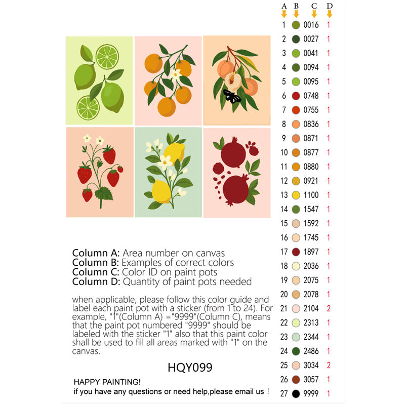 Mini Malset 15x20 gerahmt, 6-teilig – Bild 3 | LuxeStyle