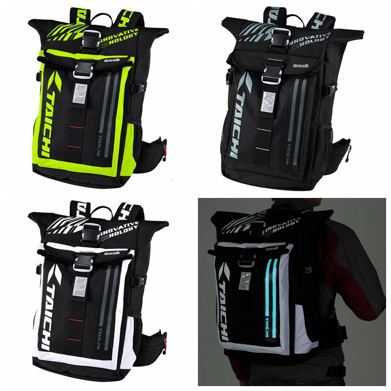 Motocross-Racing-Rucksack mit LED-Licht – Bild 4 | LuxeStyle