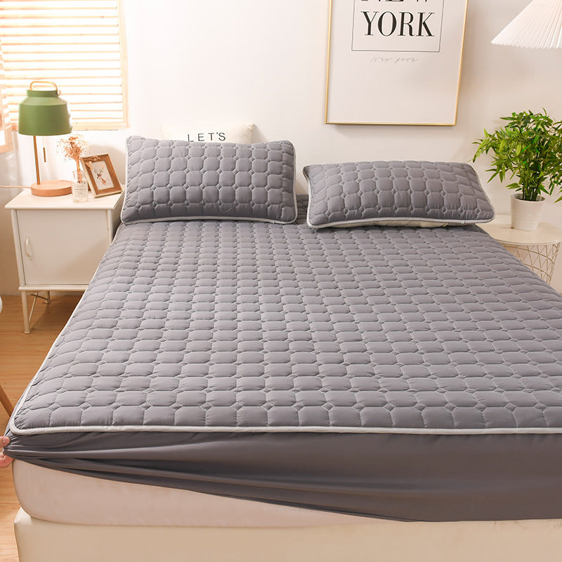 Gestepptes Bettlaken-Set mit Kissenbezug – Bild 5 | LuxeStyle