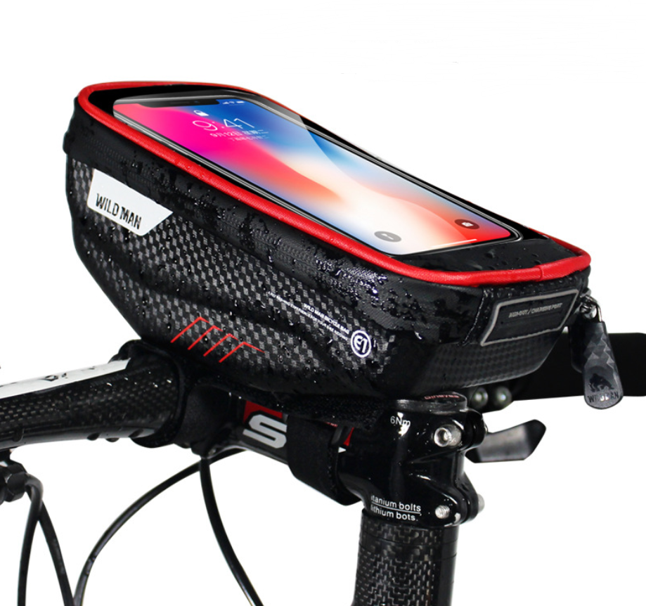 Bicycle Handy-Tasche aus PU-Leder | LuxeStyle