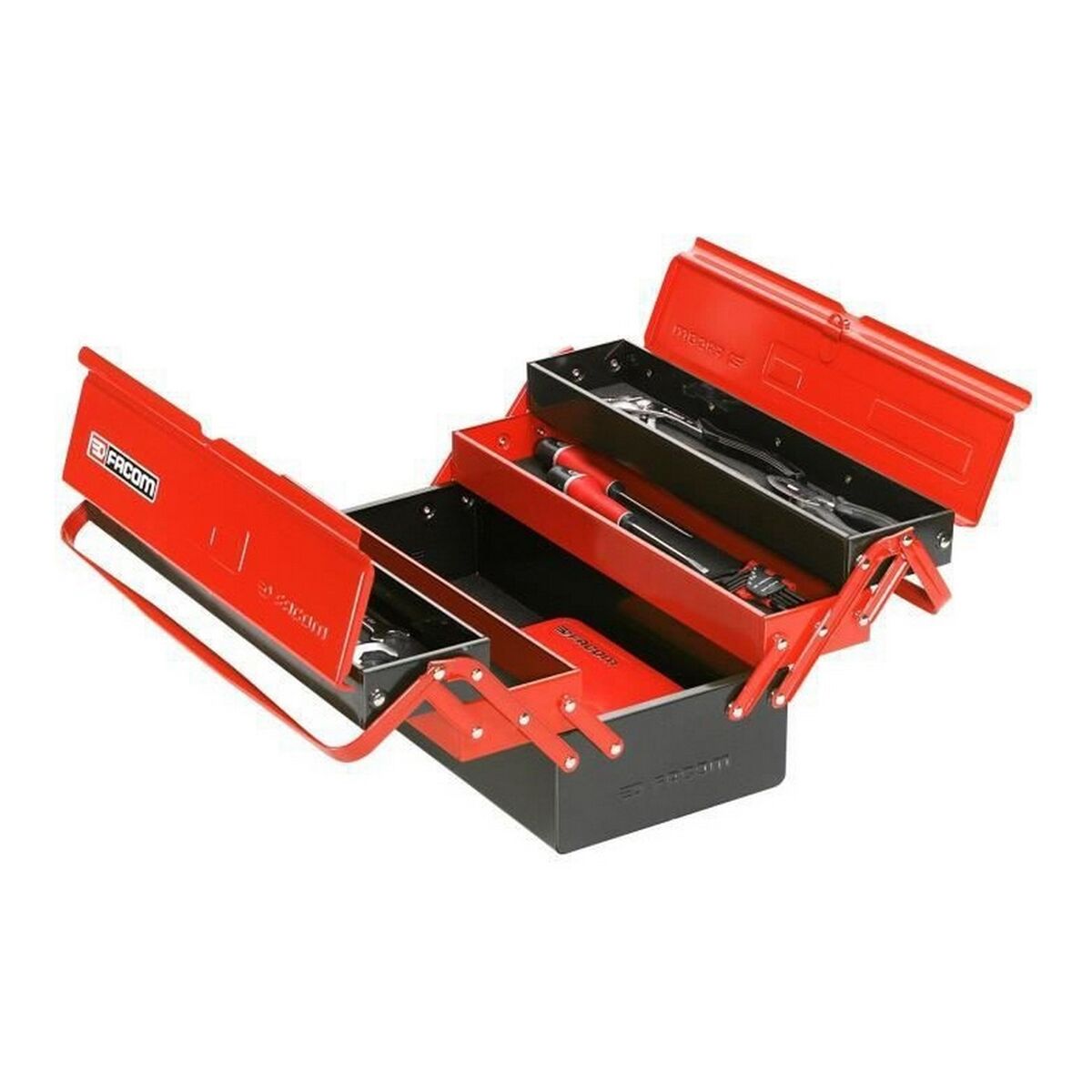 Werkzeugkasten Facom Metall Rot