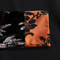 Retro Langarmshirt mit Pflanzen- und Blumenmuster