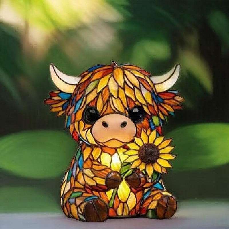 LED-Nachtlicht Highland Cow | LuxeStyle