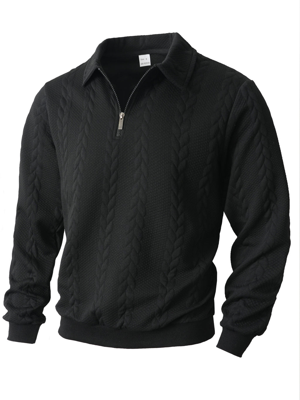 Herren Sport Hoodie mit Half-Zip