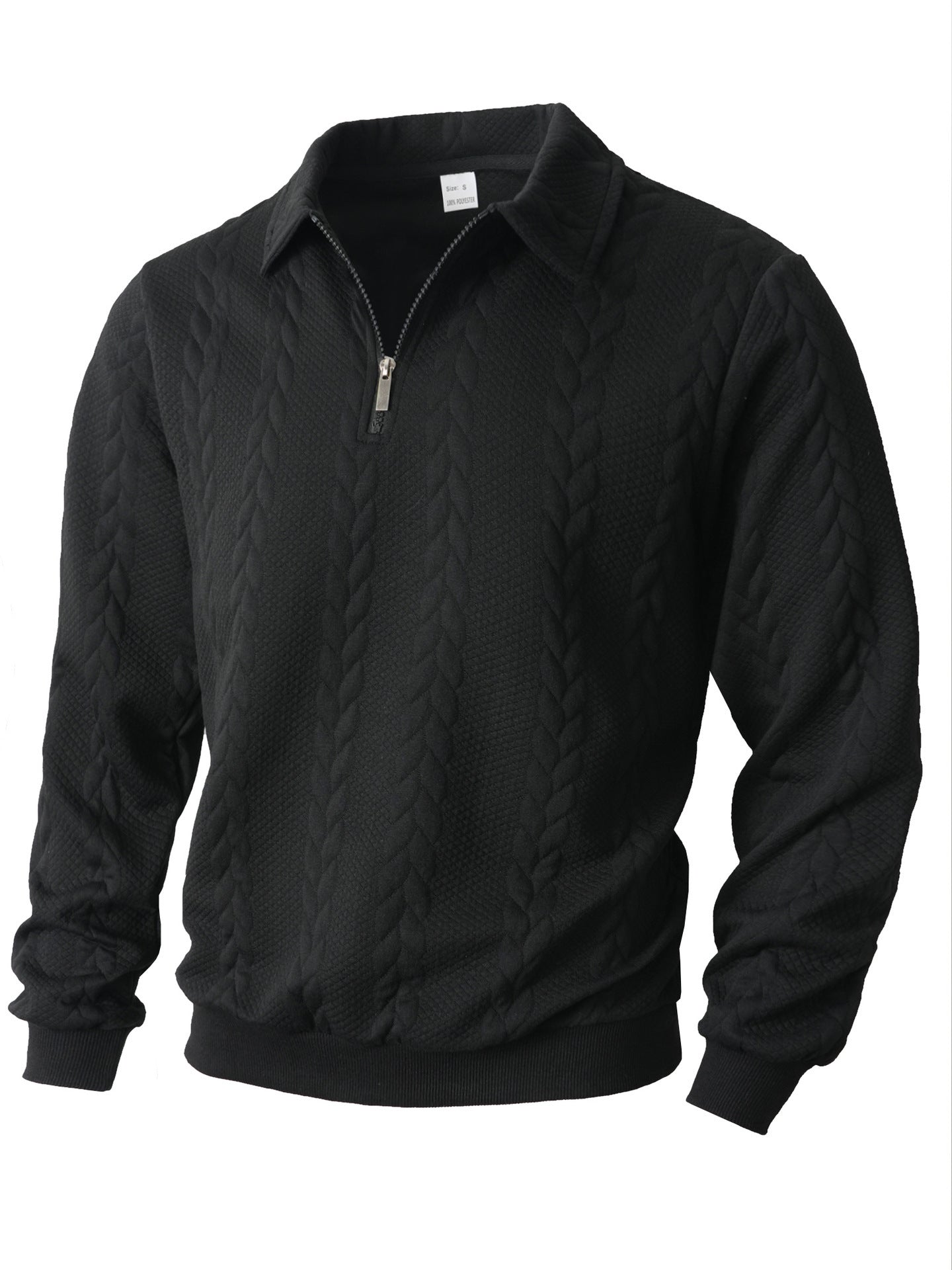 Herren Sport Hoodie mit Half-Zip