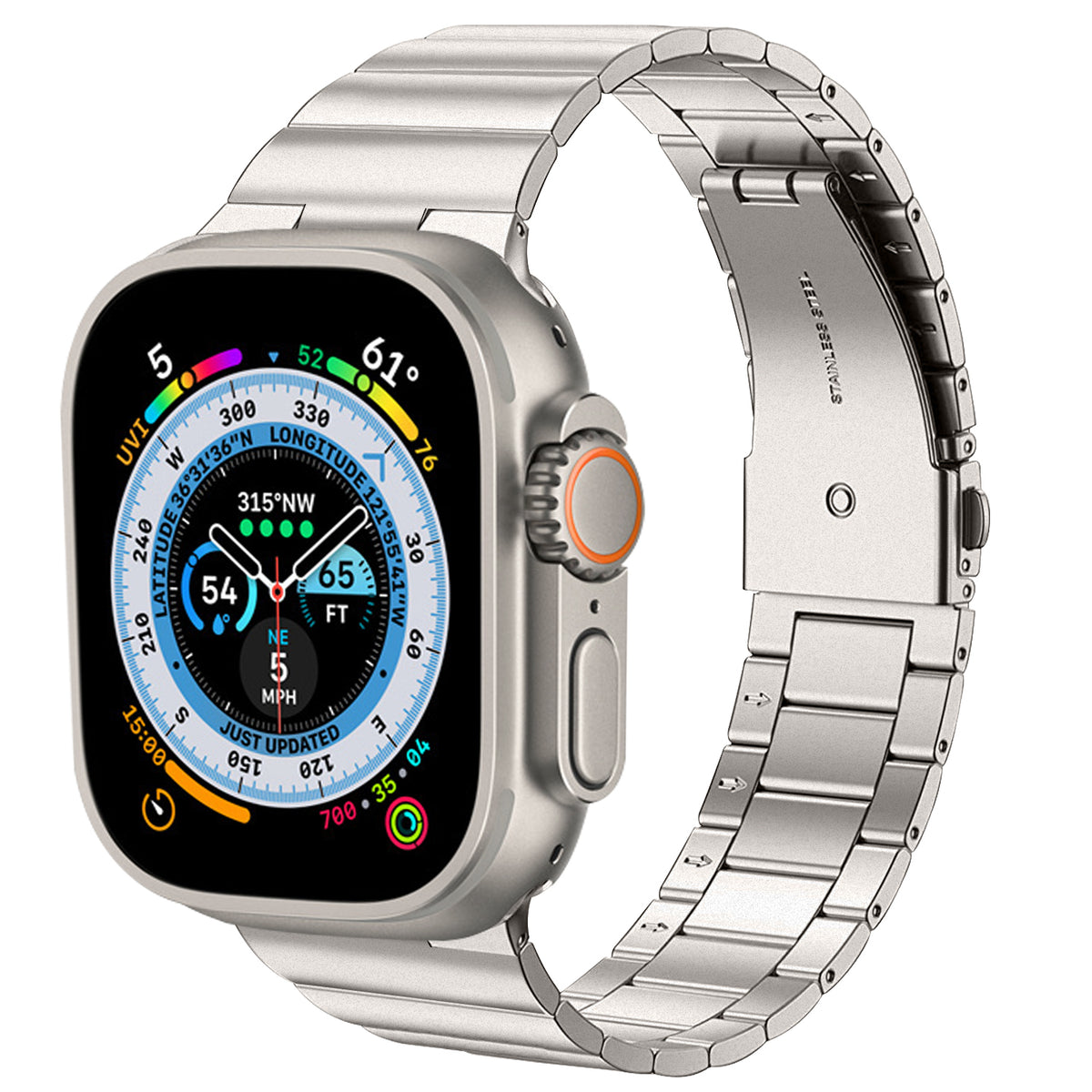 Premium Edelstahl-Armband für Apple Watch – Bild 3 | LuxeStyle